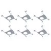 HL 4 in. Mounting Frame for Round and Square Canless Recessed Fixtures (6-Pack) by Halo