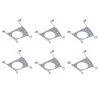 HL 6 in. Mounting Frame for Round and Square Canless Recessed Fixtures (6-Pack) by Halo 1 HL 6 in. Mounting Frame for Round and Square Canless Recessed Fixtures (6-Pack) by Halo -Halo Shop halo recessed lighting parts and accessories hl6rsmf 6pk 64 1000