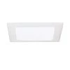 9 in. White Recessed Ceiling Light Square Trim with Glass Albalite Lens by Halo -Halo Shop halo recessed lighting trims 10p 64 1000
