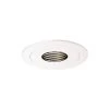 Low-Voltage 4 in. White Recessed Ceiling Light Pinhole Trim with Black Baffle by Halo -Halo Shop halo recessed lighting trims 1419p 64 1000