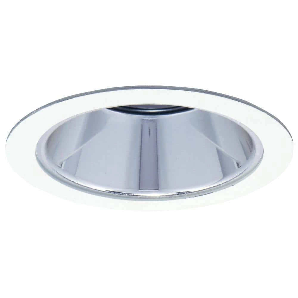 1421 Series 4 in. Specular Clear Reflector with White Recessed Trim by Halo 3 1421 Series 4 in. Specular Clear Reflector with White Recessed Trim by Halo