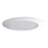 170 Series 6 in. White Recessed Trim Lensed Showerlight with Reflector and Frosted Albalite Lens by Halo