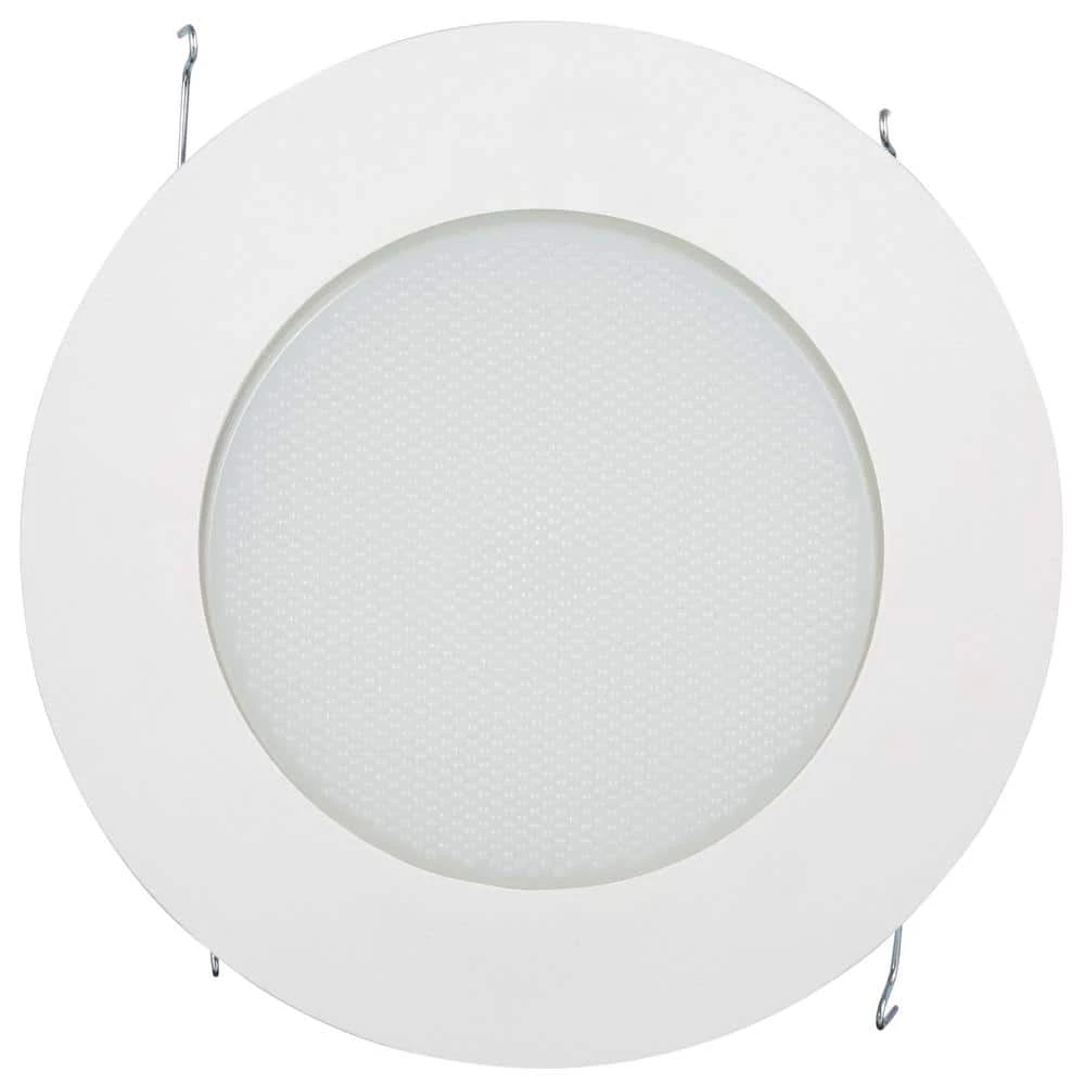 6 in. White CFL Recessed Ceiling Light Albalite Lens Shower Trim by Halo 4 6 in. White CFL Recessed Ceiling Light Albalite Lens Shower Trim by Halo - Image 2