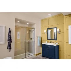 6 in. White CFL Recessed Ceiling Light Albalite Lens Shower Trim by Halo 7 6 in. White CFL Recessed Ceiling Light Albalite Lens Shower Trim by Halo -Halo Shop halo recessed lighting trims 270ps c3 1000