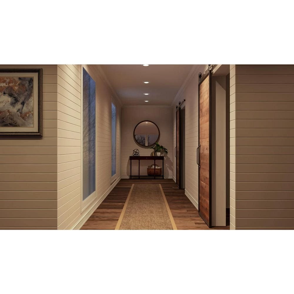 301 Series 6 in. White Recessed Ceiling Light Open Splay Trim by Halo 4 301 Series 6 in. White Recessed Ceiling Light Open Splay Trim by Halo - Image 2