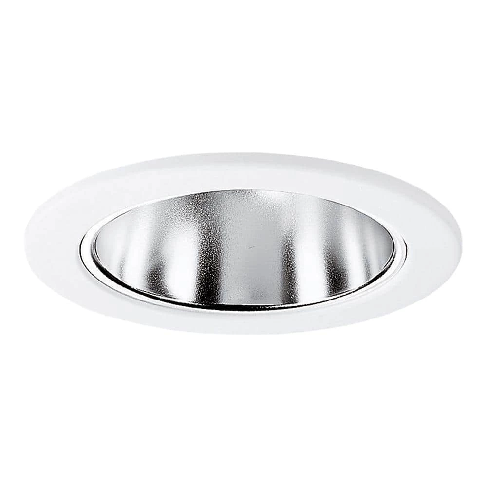 E26 Series 4 in. Clear Recessed Ceiling Light Specular Reflector with White Trim Ring by Halo 3 E26 Series 4 in. Clear Recessed Ceiling Light Specular Reflector with White Trim Ring by Halo