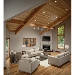 6 in. White Recessed Lighting with Sloped Ceiling Trim with Baffle by Halo 16 6 in. White Recessed Lighting with Sloped Ceiling Trim with Baffle by Halo -Halo Shop halo recessed lighting trims 456w 77 1000