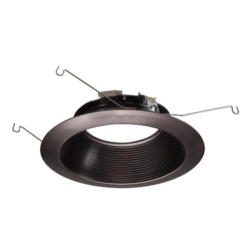 693 Series 6 in. Tuscan Bronze Recessed Trim with Tuscan Bronze Baffle by Halo 3 693 Series 6 in. Tuscan Bronze Recessed Trim with Tuscan Bronze Baffle by Halo