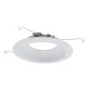 696 Series 6 in. White Recessed Trim with White Baffle by Halo 1 696 Series 6 in. White Recessed Trim with White Baffle by Halo -Halo Shop halo recessed lighting trims 696wb 64 1000