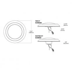 BLD 6 in. White Integrated LED Recessed Ceiling Mount Light Trim 3000K Soft White by Halo -Halo Shop halo recessed lighting trims bld606930whr 40 1000