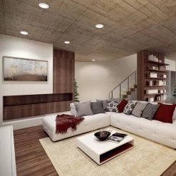 6 in. 2700K-5000K Tunable Smart Integrated LED Recessed Ceiling Mount Light Trim by Halo -Halo Shop halo recessed lighting trims bld6089ble40awh 1f 1000