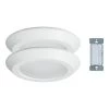 6 in. Tunable CCT Smart Integrated LED White Recessed Light Trim and In-Wall Accessory Dimmer use w/Home Lights (2-Pack) by Halo 2 6 in. Tunable CCT Smart Integrated LED White Recessed Light Trim and In-Wall Accessory Dimmer use w/Home Lights (2-Pack) by Halo -Halo Shop halo recessed lighting trims bld6acc 2pk 64 1000