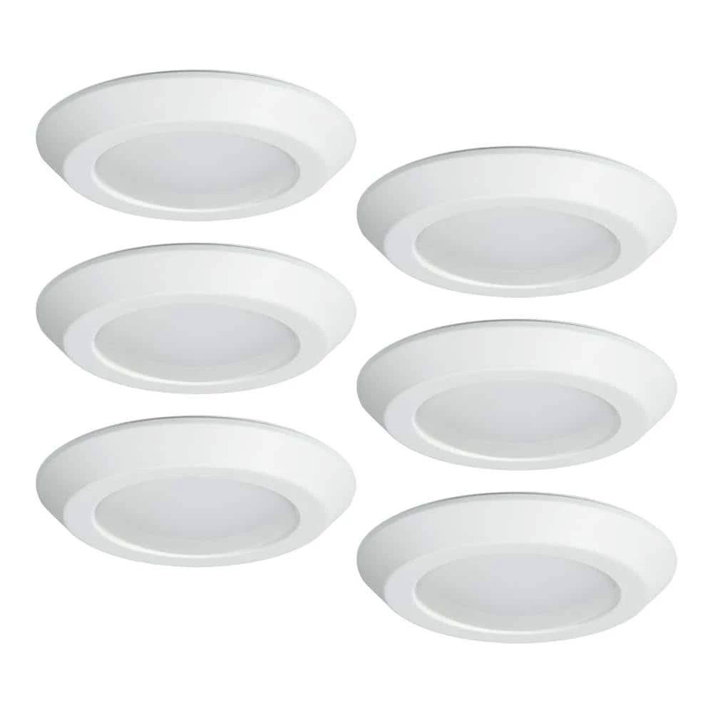 6 in. 2700K-5000K Tunable Smart Integrated LED Recessed Ceiling Mount Light Trim (6-Pack) by Halo 3 6 in. 2700K-5000K Tunable Smart Integrated LED Recessed Ceiling Mount Light Trim (6-Pack) by Halo