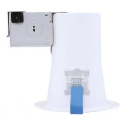 CEZ 4 in. White Recessed Light Canless EZ-Trim, Lamp-Based Direct Mount by Halo -Halo Shop halo recessed lighting trims cez4125e26wbicat 4f 1000