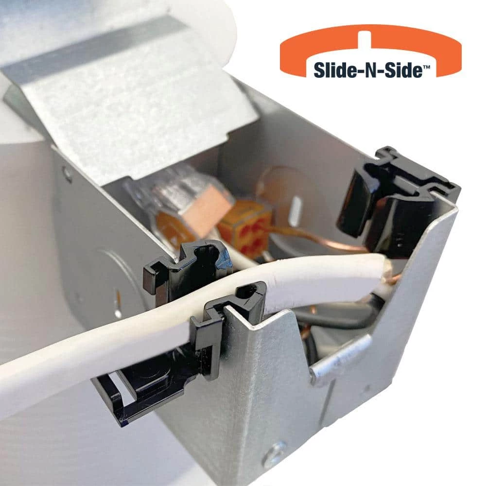 CEZ 4 in. White Recessed Light Canless EZ-Trim GU10 Lamp-Based Direct Mount by Halo 4 CEZ 4 in. White Recessed Light Canless EZ-Trim GU10 Lamp-Based Direct Mount by Halo - Image 2