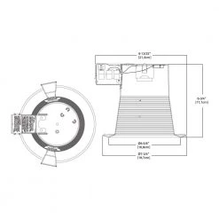 CEZ 6 in. White Recessed Light Canless EZ-Trim GU24 Lamp-Based Direct Mount by Halo 17 CEZ 6 in. White Recessed Light Canless EZ-Trim GU24 Lamp-Based Direct Mount by Halo -Halo Shop halo recessed lighting trims cez6125gu24wbicat c3 1000