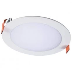 HLB6 Series 6 in. 2700K-5000K Tunable CCT Smart Integrated LED White Recessed Downlight, Round Trim (1-Qty) by Halo