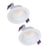 LCR2, 2 in. Selectable CCT Canless Integrated LED White Recessed Light, Surface Mount Trim Retrofit Module (2-Pack) by Halo 1 LCR2, 2 in. Selectable CCT Canless Integrated LED White Recessed Light, Surface Mount Trim Retrofit Module (2-Pack) by Halo -Halo Shop halo recessed lighting trims lcr2 2pk 64 1000