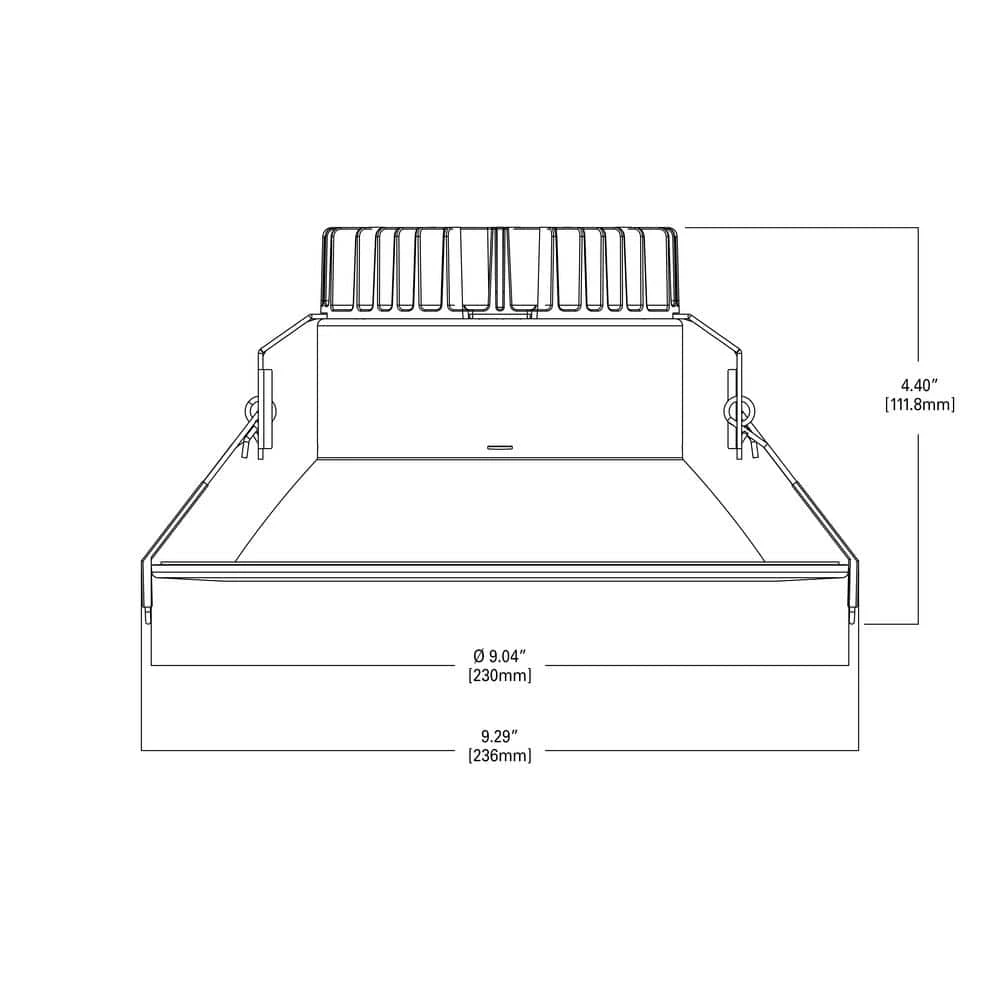8 in. Selectable CCT Canless Integrated LED White Recessed Light Retrofit Round Surface Mount Trim Module (2-Pack) by Halo 5 8 in. Selectable CCT Canless Integrated LED White Recessed Light Retrofit Round Surface Mount Trim Module (2-Pack) by Halo - Image 3