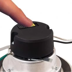 LT4 Series 4 in. Selectable CCT (3000K-5000K) Integrated LED, White Recessed Light, Dimmable Retrofit Trim by Halo -Halo Shop halo recessed lighting trims lt4069fs351ewhr a0 1000