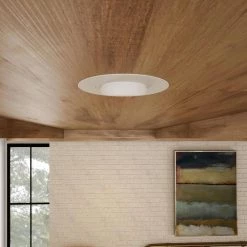 5 in. and 6 in. 3000K White Integrated LED Adjustable Gimbal Recessed Trim Module 90 CRI CCT Title 20 Compliant by Halo 15 5 in. and 6 in. 3000K White Integrated LED Adjustable Gimbal Recessed Trim Module 90 CRI CCT Title 20 Compliant by Halo -Halo Shop halo recessed lighting trims ra5606930whr ca 4f 1000