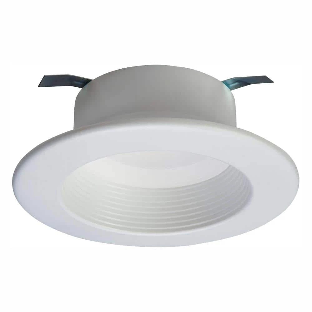 RL 4 in. White Bluetooth Smart Integrated LED Recessed Ceiling Light Trim, Tunable CCT (2700K-5000k) by Halo 3 RL 4 in. White Bluetooth Smart Integrated LED Recessed Ceiling Light Trim, Tunable CCT (2700K-5000k) by Halo