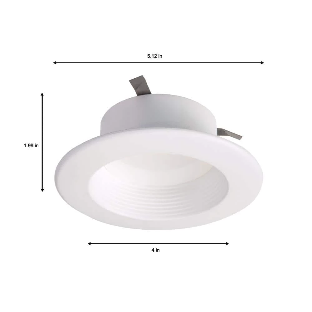 RL 4 in. White Bluetooth Smart Integrated LED Recessed Ceiling Light Trim, Tunable CCT (2700K-5000k) by Halo 15 RL 4 in. White Bluetooth Smart Integrated LED Recessed Ceiling Light Trim, Tunable CCT (2700K-5000k) by Halo - Image 13
