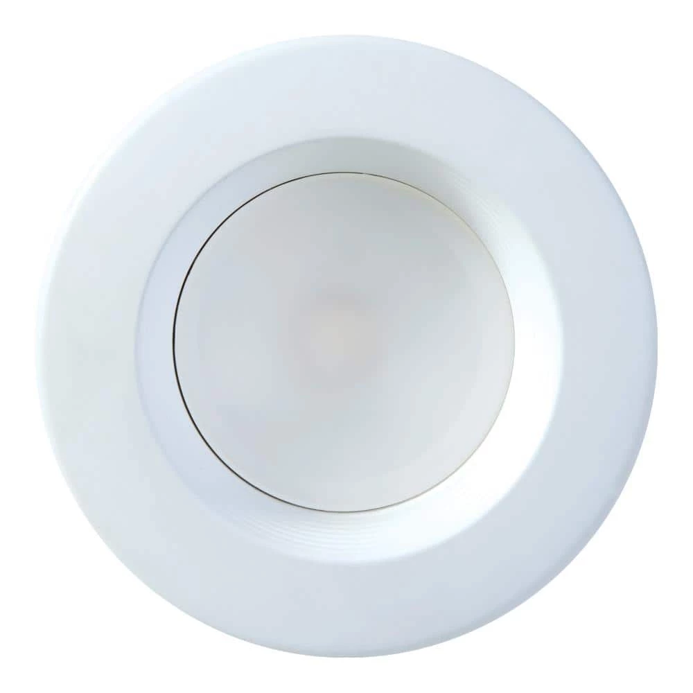 RL 4 in. White Bluetooth Smart Integrated LED Recessed Ceiling Light Trim, Tunable CCT (2700K-5000k) by Halo 4 RL 4 in. White Bluetooth Smart Integrated LED Recessed Ceiling Light Trim, Tunable CCT (2700K-5000k) by Halo - Image 2