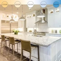 4 in. 2700K-5000K Tunable Smart Integrated LED White Recessed Light Ceiling Trim Selectable Lumens (2-Pack) by Halo 18 4 in. 2700K-5000K Tunable Smart Integrated LED White Recessed Light Ceiling Trim Selectable Lumens (2-Pack) by Halo -Halo Shop halo recessed lighting trims rl4hhhl 2pk 4f 1000