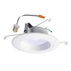 RL 5 in. and 6 in. Selectable CCT Integrated LED Recessed Trim, Extra Brightness (915 Lumens), Title 20 Compliant by Halo