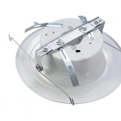5 in. and 6 in. 3000K White Integrated LED Recessed Ceiling Light Fixture Retrofit Downlight Trim at 90 CRI, Soft White by Halo -Halo Shop halo recessed lighting trims rl560wh6930r 66 1000
