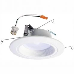 RL 5 in. and 6 in. White Wireless Smart Integrated LED Recessed Downlight Ceiling Fixture Selectable Color Temperature by Halo