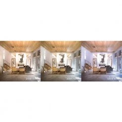 RL 5 in. and 6 in. (2700K to 5000K) Selectable CCT 665 Lumens Integrated LED White Recessed Ceiling Light Trim (6-Pack) by Halo -Halo Shop halo recessed lighting trims rl566cct 6pk c3 1000