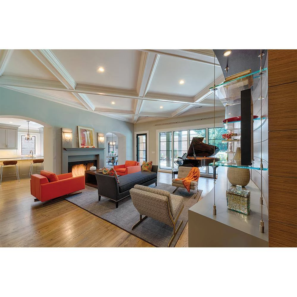 4 in. 3000K White Integrated LED Recessed Ceiling Light Retrofit Trim Deep Baffle for Low Glare Title 20 Compliant by Halo 9 4 in. 3000K White Integrated LED Recessed Ceiling Light Retrofit Trim Deep Baffle for Low Glare Title 20 Compliant by Halo - Image 7