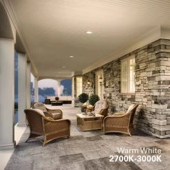 SLD 4 in. White Integrated LED Recessed Retrofit Ceiling Mount Trim with 90 CRI, 3000K Soft White by Halo -Halo Shop halo recessed lighting trims sld405930whr 1d 1000