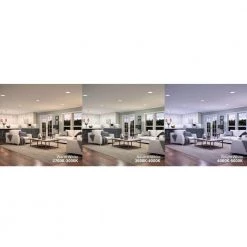 SMD 4 in. 2700K Warm White Color Temperature Integrated LED Recessed Surface Mount Trim, Title 20 Compliant by Halo 16 SMD 4 in. 2700K Warm White Color Temperature Integrated LED Recessed Surface Mount Trim, Title 20 Compliant by Halo -Halo Shop halo recessed lighting trims smd4r6927wh ca 1d 1000