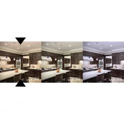 SMD 4 in. 2700K Warm White Color Temperature Integrated LED Recessed Surface Mount Trim, Title 20 Compliant by Halo 23 SMD 4 in. 2700K Warm White Color Temperature Integrated LED Recessed Surface Mount Trim, Title 20 Compliant by Halo -Halo Shop halo recessed lighting trims smd4r6927wh ca 31 1000