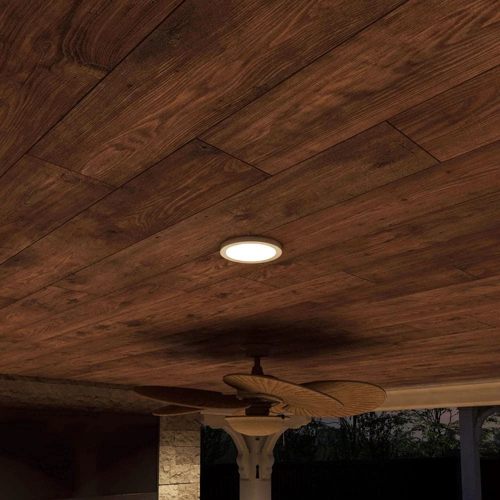 SMD 4 in. 2700K Warm White Color Temperature Integrated LED Recessed Surface Mount Trim, Title 20 Compliant by Halo 10 SMD 4 in. 2700K Warm White Color Temperature Integrated LED Recessed Surface Mount Trim, Title 20 Compliant by Halo - Image 8