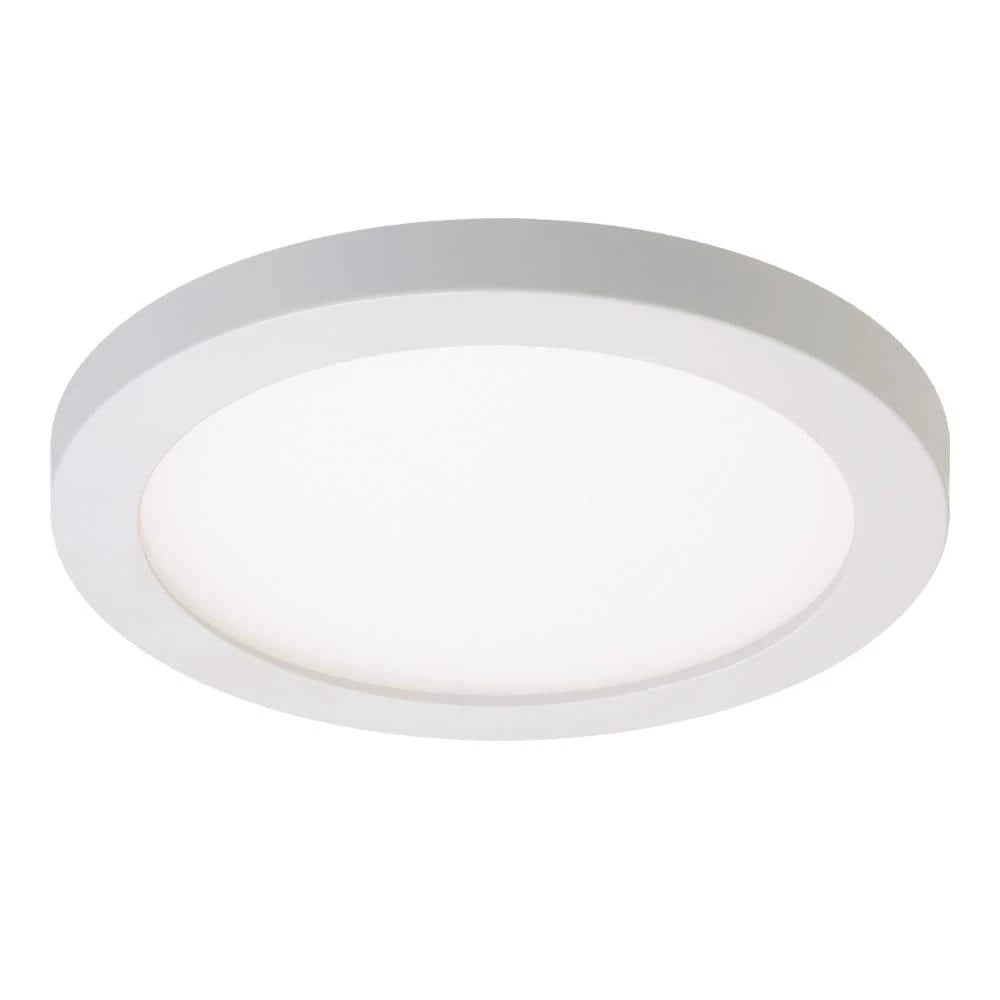 SMD 4 in. 2700K Warm White Color Temperature Integrated LED Recessed Surface Mount Trim, Title 20 Compliant by Halo 3 SMD 4 in. 2700K Warm White Color Temperature Integrated LED Recessed Surface Mount Trim, Title 20 Compliant by Halo