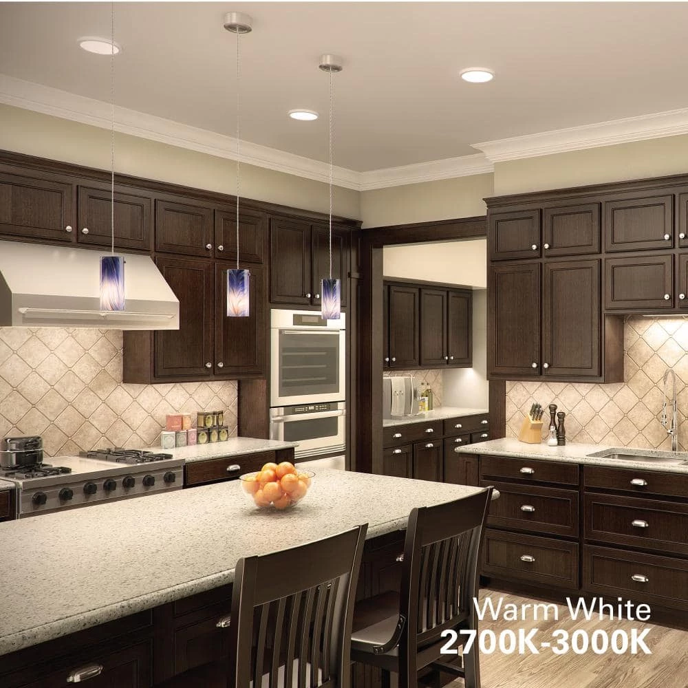 SMD 4 in. 2700K Warm White Color Temperature Integrated LED Recessed Surface Mount Trim, Title 20 Compliant by Halo 5 SMD 4 in. 2700K Warm White Color Temperature Integrated LED Recessed Surface Mount Trim, Title 20 Compliant by Halo - Image 3