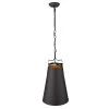 Faza 1-Light Matte Black Pendant by Trend Lighting 2 Faza 1-Light Matte Black Pendant by Trend Lighting -Halo Shop matte black trend lighting chandeliers tp10035bk 64 1000
