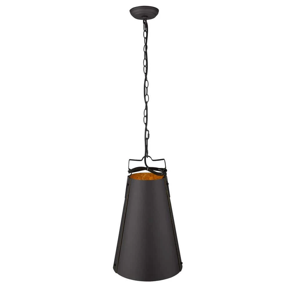 Faza 1-Light Matte Black Pendant by Trend Lighting 3 Faza 1-Light Matte Black Pendant by Trend Lighting