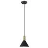 Ingo 1-Light Matte Black Pendant by Trend Lighting -Halo Shop matte black trend lighting chandeliers tp30101bk 64 1000