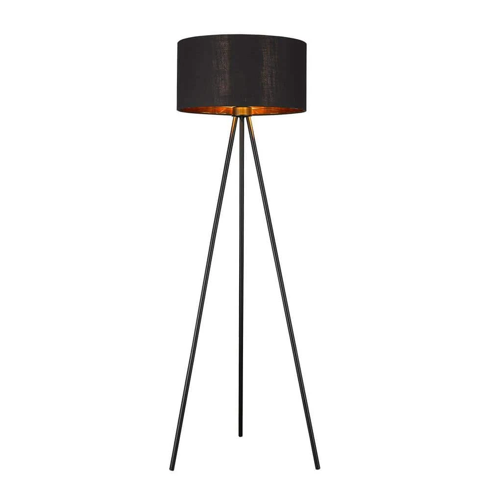 Morenci 57.5 in. 1-Light Matte Black Floor Lamp by Trend Lighting 3 Morenci 57.5 in. 1-Light Matte Black Floor Lamp by Trend Lighting