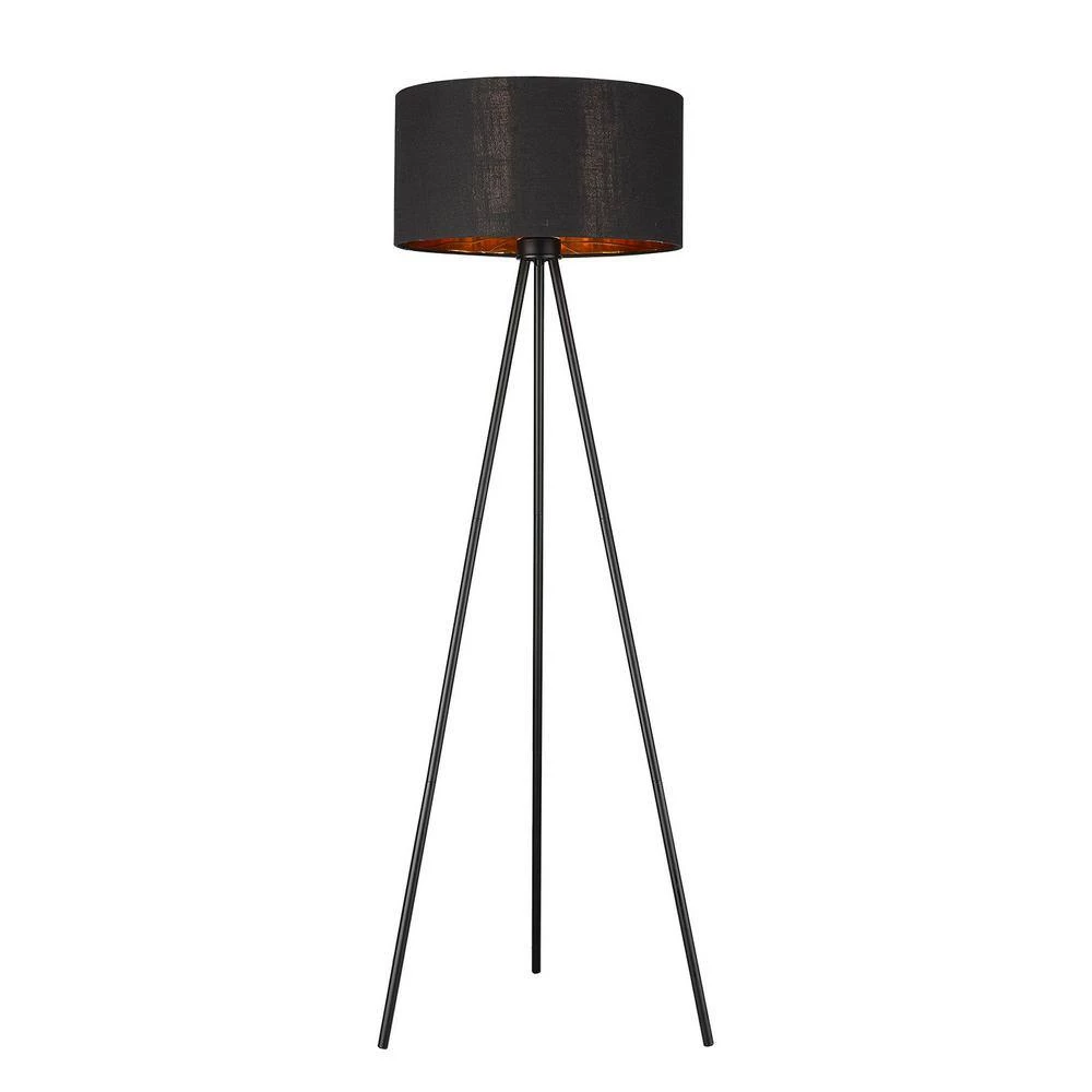 Morenci 57.5 in. 1-Light Matte Black Floor Lamp by Trend Lighting 4 Morenci 57.5 in. 1-Light Matte Black Floor Lamp by Trend Lighting - Image 2