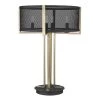 Trend Home 25 in. Matte Black and Brass Table Lamp by Trend Lighting -Halo Shop matte black trend lighting table lamps tt80055bk 64 1000