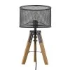 Capprice 20 in. 1-Light Matte Black Table Lamp by Trend Lighting -Halo Shop matte black trend lighting table lamps tt80061bk 64 1000