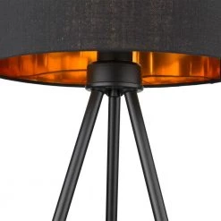Morenci 21.75 in. 1-Light Matte Black Table Lamp by Trend Lighting 9 Morenci 21.75 in. 1-Light Matte Black Table Lamp by Trend Lighting -Halo Shop matte black trend lighting table lamps tt80096bk 1f 1000