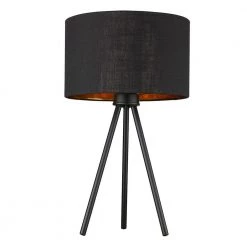 Morenci 21.75 in. 1-Light Matte Black Table Lamp by Trend Lighting