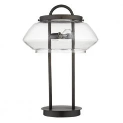 Garner 24 in. 2-Light Oil-Rubbed Bronze Table Lamp by Trend Lighting